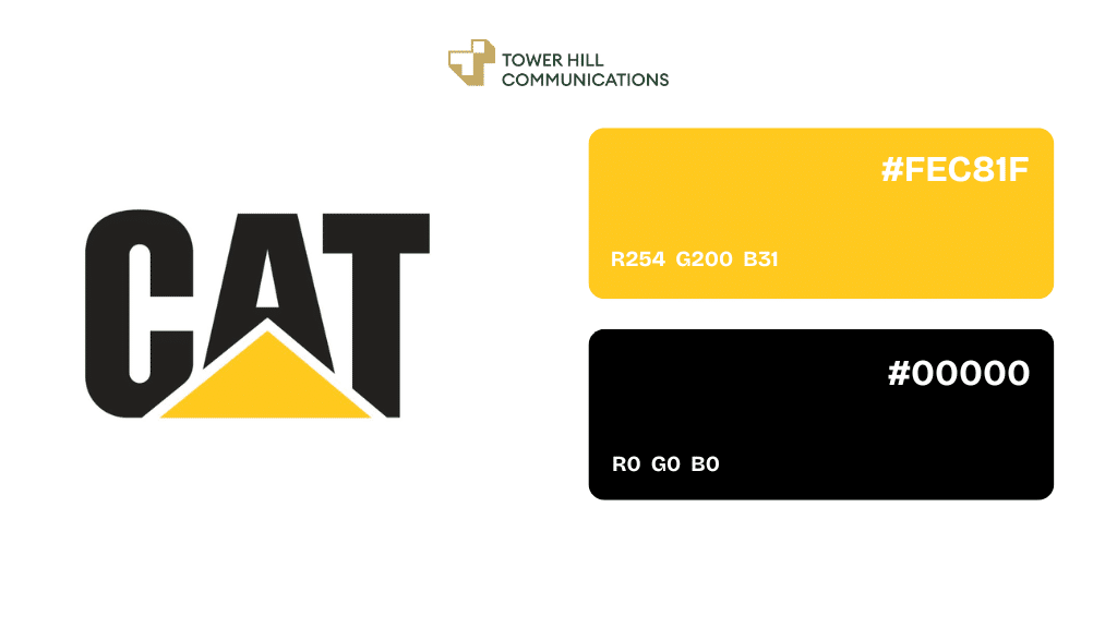 mã màu logo cat