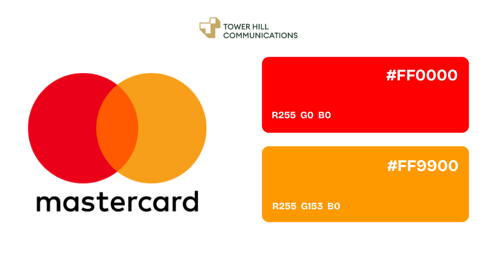 mã màu logo mastercard
