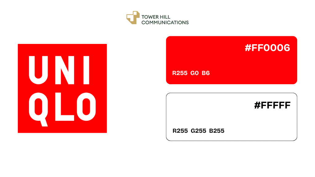 mã màu logo uniqlo